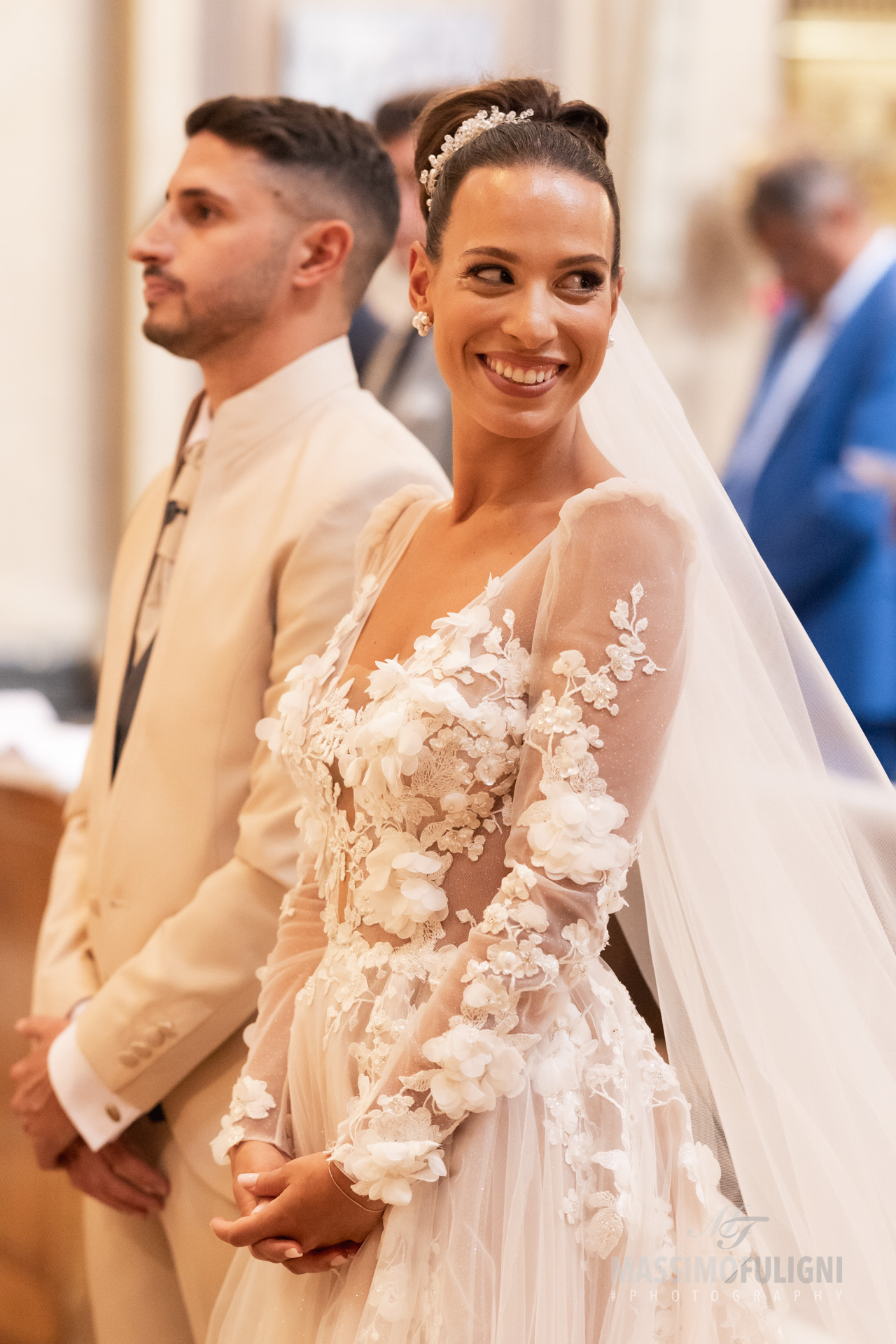 foto di matrimonio in chiesa a bologna centro