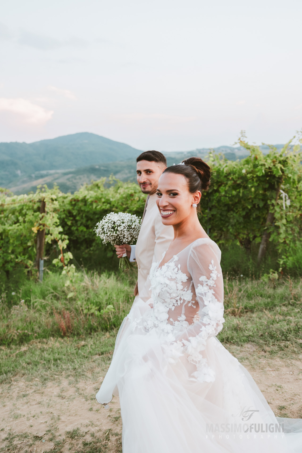 matrimoni a tenuta bonzara nella vigna